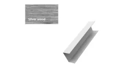 Крышка 65х60 жалюзи Milan, Tokyo 0,45 Print Premium Silver Wood (для калиток и ворот) GL купить в краснодаре