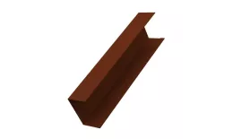 Крышка 65х40 жалюзи Milan,Tokyo 0,5 GreenCoat Pural BT, matt RR 29 красный (RAL 3009 оксидно-красный) GL купить в краснодаре