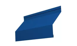 Ламель жалюзи Milan 0,5 Satin с пленкой RAL 5005 сигнальный синий GL купить в краснодаре