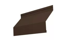 Ламель жалюзи Milan new 0,5 GreenСoat Pural RR 887 шоколадно-коричневый (RAL 8017 шоколад) GL купить в краснодаре