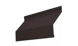 Ламель жалюзи Milan 0,5 GreenCoat Pural BT, matt RR 32 темно-коричневый (RAL 8019 серо-коричневый) GL купить в краснодаре