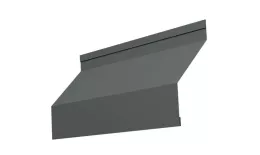 Ламель жалюзи Milan 0,45 PE с пленкой RAL 7005 мышино-серый GL купить в краснодаре