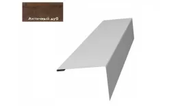 Нащельник для калиток и ворот 25х35 жалюзи Milan Tokyo 0,45 Print-double Elite Antique wood L1,68GL купить в краснодаре