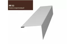 Нащельник (для калиток и ворот) 25х35 жалюзи Milan, Tokyo 0,5 Rooftop Matte RR 32 (L1,68) GL купить в краснодаре