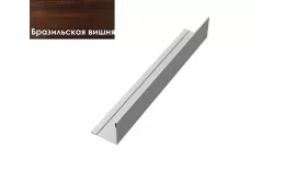 Планка завершающая 50х50 жалюзи Milan 0,45 Print Elite Cherry Wood GL купить в краснодаре