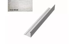 Планка завершающая 50х50 жалюзи Milan 0,45 Print Elite Snow Wood GL купить в краснодаре