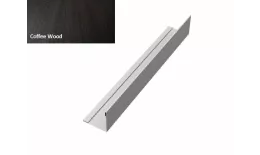 Планка завершающая 50х50 жалюзи Milan 0,45 Print Elite Coffee Wood GL купить в краснодаре