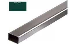 Профиль-поперечина 2500мм (40х20) ЦИНК, ППК RAL 6005 Зеленый купить в краснодаре