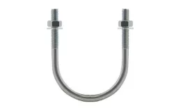 Штанга М12х160 мм оцинкованная U-образная с гайками и шайбами купить в краснодаре