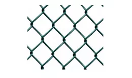 Сетка рабица с ПНД 2000мм. В рулоне 2,5х10. Ячейка 55х55. RAL 6005 Зеленый купить в краснодаре