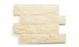 Фасадные панели Альта-Профиль. Туф ЭКО (0,796х0,591м) Песчаный купить в краснодаре