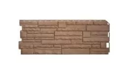 Фасадные панели Альта-Профиль Скалистый Камень ЭКО. (1,16х0,45м). Бежевый купить в краснодаре