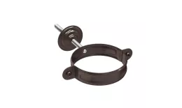 Хомут с комплектом крепления 125/90. AQUASYSTEM КОМФОРТ. RAL 8017 Коричневый купить в краснодаре