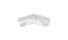 Угол желоба внутренний 125/90. AQUASYSTEM КОМФОРТ. RR20 Мраморно-белый купить в краснодаре