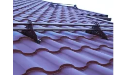 Снегозадержатель трубчатый Grand Line 3 м. RAL 3005 Красное вино купить в краснодаре