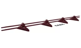 Снегозадержатель трубчатый Grand Line 3 м. RAL 3005 Красное вино купить в краснодаре