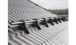 Снегозадержатель трубчатый Grand Line 3 м. RAL 8004 Терракота купить в краснодаре