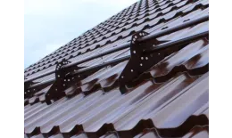 Снегозадержатель трубчатый Grand Line 3 м. RAL 3011 Коричнево-красный купить в краснодаре