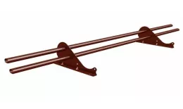 Снегозадержатель трубчатый Grand Line Snow Kit 1 м. RAL 3005 Красное вино купить в краснодаре