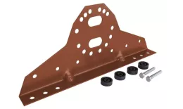 Кронштейн снегозадержателя Grand Line RAL 8004 Терракота купить в краснодаре