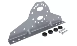 Кронштейн снегозадержателя Grand Line RAL 9006 Бело-алюминиевый купить в краснодаре