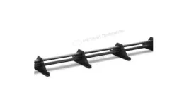 Снегозадержатель трубчатый Металл Профиль 3,0 м. 4 опоры, h-150 мм. RAL 8019 Серо-коричневый купить в краснодаре