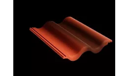 Рядовая черепица Kriastak. Цементно-песчаная. Antik Кирпично-красный купить в краснодаре