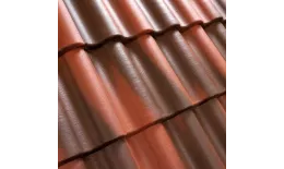 Рядовая черепица Kriastak. Цементно-песчаная. Antik Кирпично-красный купить в краснодаре