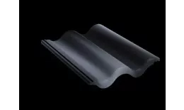 Рядовая черепица Kriastak. Цементно-песчаная. Antik Графит купить в краснодаре