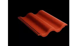 Рядовая черепица Kriastak. Цементно-песчаная Classic Красный купить в краснодаре