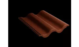 Рядовая черепица Kriastak. Цементно-песчаная Classic Коричневый купить в краснодаре