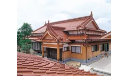 Керамическая черепица Maruso TS-roof (Самурай), Глянцевый красный купить в краснодаре