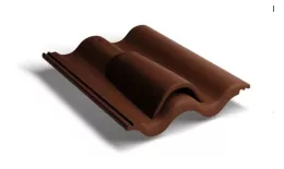 Вентиляционная черепица Kriastak. Цементно-песчаная. Classic Коричневый купить в краснодаре