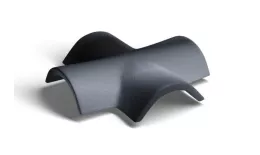 Х-образная черепица Kriastak. Цементно-песчаная. Antik. Графит купить в краснодаре