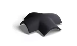 Х-образная черепица Kriastak. Цементно-песчаная. Classic Черный купить в краснодаре