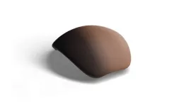 Y-образная черепица Kriastak. Цементно-песчаная. Antik. Коричневый купить в краснодаре