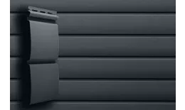 Виниловый сайдинг Grand Line Блок-хаус D4.8 Acryl Графит купить в краснодаре