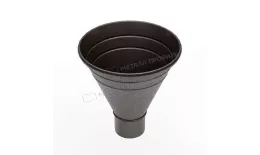 Воронка водосборная МЕТАЛЛ ПРОФИЛЬ Foramina Freeze D100/300 DarkBrown купить в краснодаре