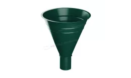 Воронка водосборная МЕТАЛЛ ПРОФИЛЬ Foramina PUR D100/300 Ral 6005 купить в краснодаре