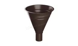 Воронка водосборная МЕТАЛЛ ПРОФИЛЬ Foramina PUR D100/300 Ral 8017 купить в краснодаре