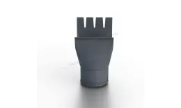 Воронка выпускная МЕТАЛЛ ПРОФИЛЬ Foramina Freeze D125/100 Grey купить в краснодаре