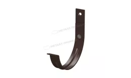 Держатель желоба карнизный МЕТАЛЛ ПРОФИЛЬ Foramina PUR D125х132 Ral 8017 купить в краснодаре