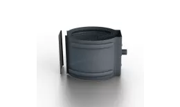 Держатель трубы (на кирпич) МЕТАЛЛ ПРОФИЛЬ Foramina Freeze D100 Grey купить в краснодаре