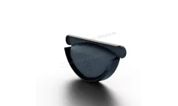 Заглушка желоба МЕТАЛЛ ПРОФИЛЬ Foramina Freeze D125 Grey купить в краснодаре