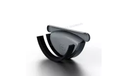 Заглушка желоба МЕТАЛЛ ПРОФИЛЬ Foramina Freeze D125 Grey купить в краснодаре