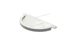 Заглушка желоба МЕТАЛЛ ПРОФИЛЬ Foramina PUR D125 Ral 9010 купить в краснодаре