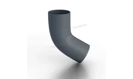 Колено трубы МЕТАЛЛ ПРОФИЛЬ Foramina Freeze D100 Grey купить в краснодаре