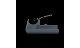 Угол желоба внутренний МЕТАЛЛ ПРОФИЛЬ Foramina Freeze D125 Grey купить в краснодаре