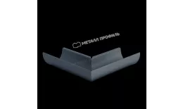 Угол желоба внутренний МЕТАЛЛ ПРОФИЛЬ Foramina Freeze D125 Grey купить в краснодаре