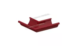 Угол желоба наружный МЕТАЛЛ ПРОФИЛЬ Foramina PUR D125 Ral 3005 купить в краснодаре